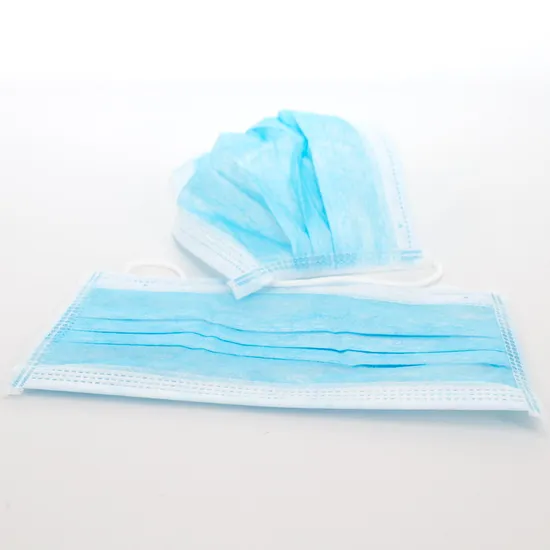 Mascarilla desechable 3/D blanca no tejida